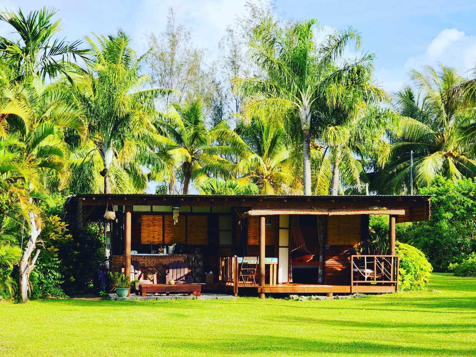 Le Bungalow Miti sous les cocotiers